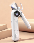 2-in-1 Electric Pet Nail Clipper & Grinder, Rechargeable Pet Nail Trimmer with LED Light for Dogs & Cats