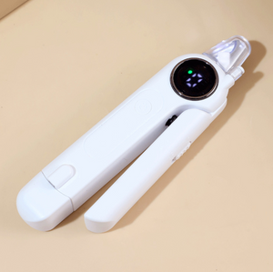 2-in-1 Electric Pet Nail Clipper & Grinder, Rechargeable Pet Nail Trimmer with LED Light for Dogs & Cats