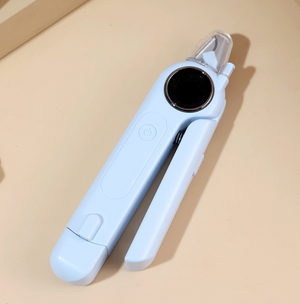 2-in-1 Electric Pet Nail Clipper & Grinder, Rechargeable Pet Nail Trimmer with LED Light for Dogs & Cats