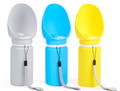 Large Capacity Portable Dog Water Bottle - One-Hand Operation, Leak-Proof Travel Bow 550ml