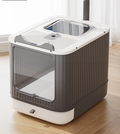 Large Smart Self-Cleaning Litter Box with UV Sterilization & Auto-Deodorizer - Extra Large Capacity