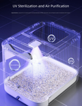 Large Smart Self-Cleaning Litter Box with UV Sterilization & Auto-Deodorizer - Extra Large Capacity